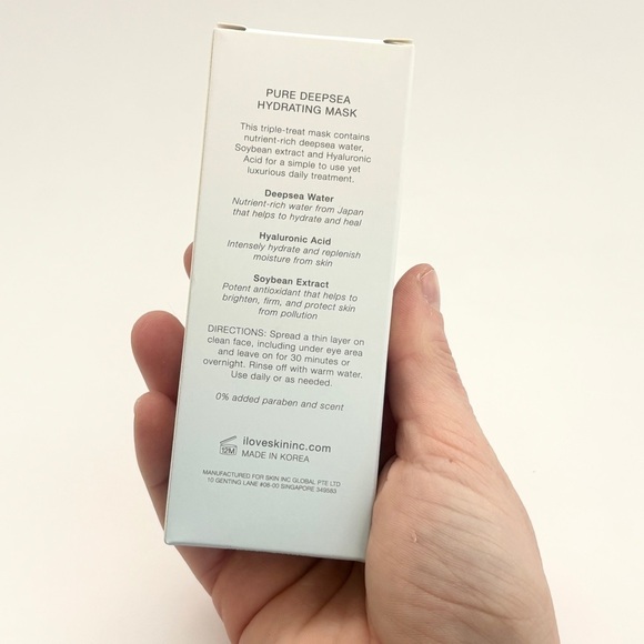 NWT Skin Inc Pure Deep Sea Hydrating Seaweed Mask - 1 fl oz - retails $63 - Picture 6 of 9